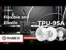 Raise3D Premium Filament - TPU-95A - Transparant - 1KG