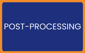 Post-processing Resin