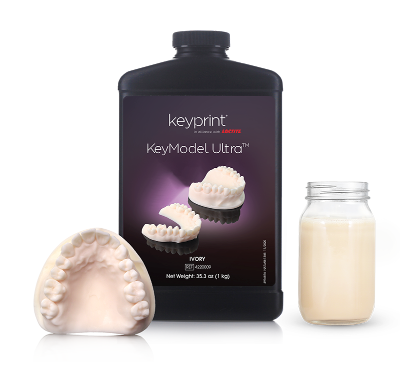 Keystone Resin - KeyModel Ultra - Elfenbein - 1kg