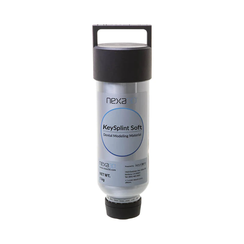 Keystone Splint Soft Keystone Resin - KeySplint Soft - Clear - 1kg (for XiP)