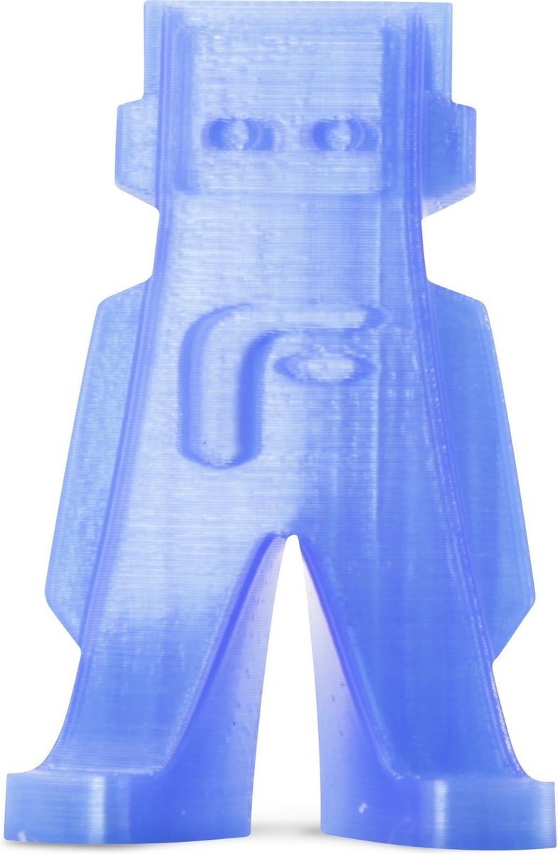 FormFutura HDglass Filament - PETG - Doorschijnend Blauw - 0.75KG