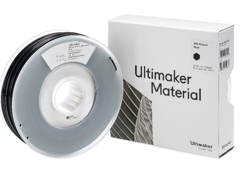 Ultimaker Filament - ABS  - Zwart - 0.75KG