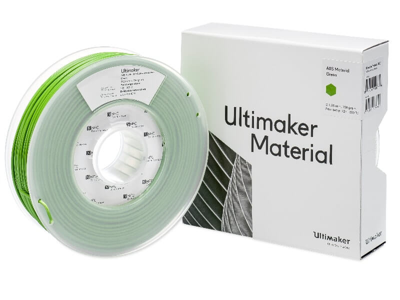 Ultimaker Filament - ABS - Groen - 0.75KG