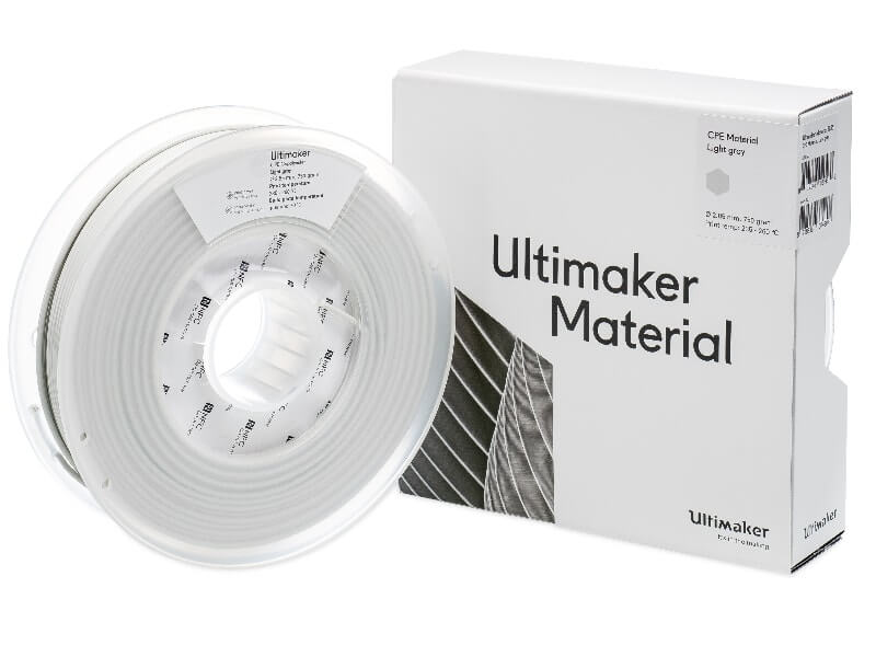 Ultimaker Filament - CPE - Lichtgrijs - 0.75KG