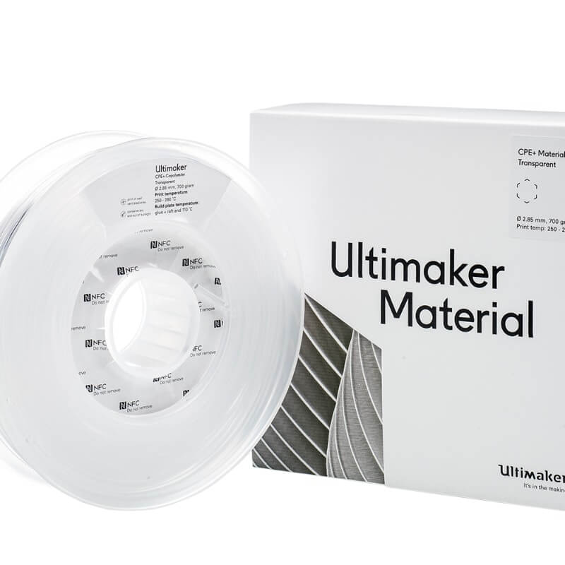 Ultimaker Filament - CPE+ - Transparant - 0.75KG