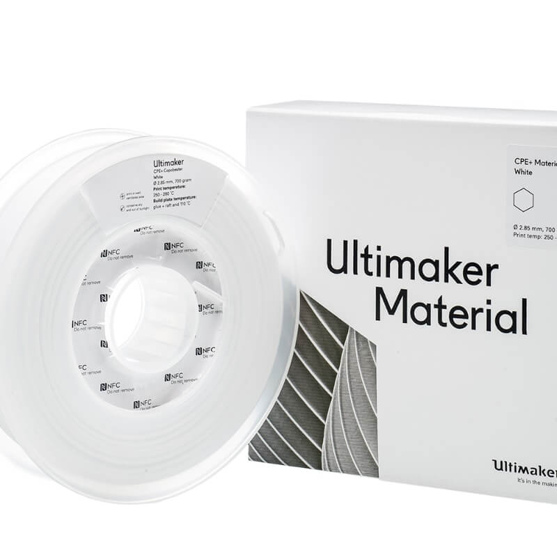 Ultimaker Filament - CPE+ - Wit - 0.75KG