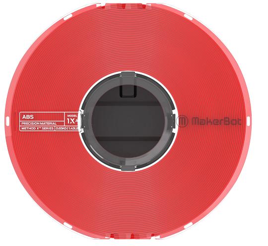 MakerBot Method X Filament - ABS - Rood - (375-0024A)