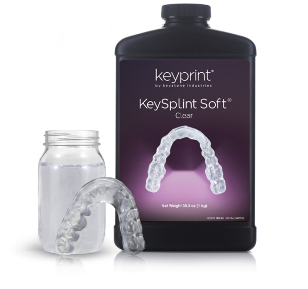Keystone Resin - KeySplint Soft - Clear - 1kg