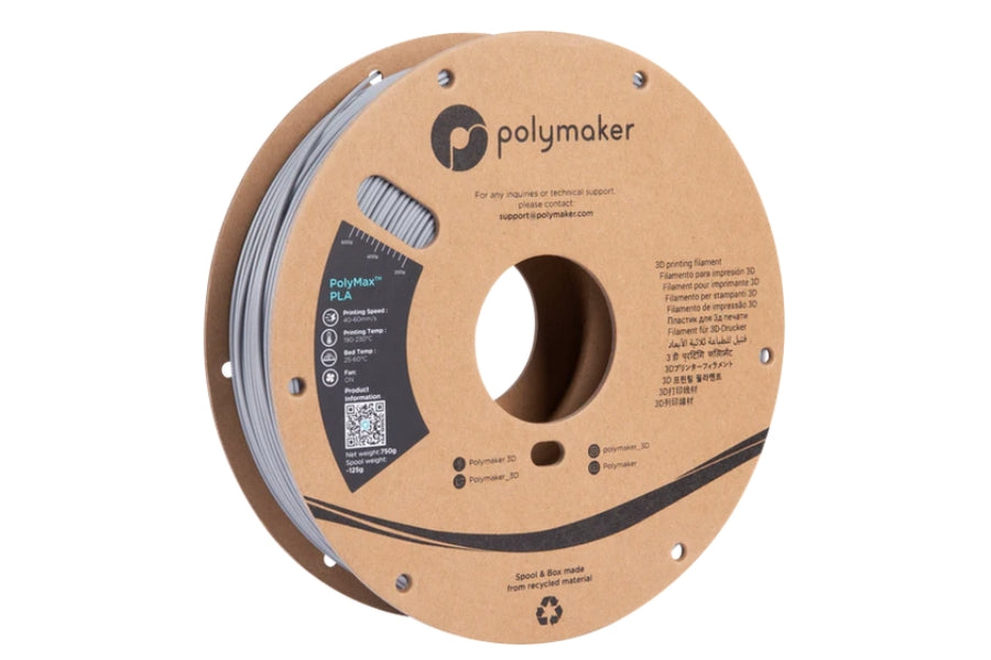 Polymaker PolyMax Filament - PLA - Wit - 3DPrinters-Store.com