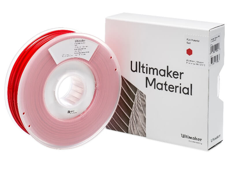 Ultimaker Filament - PLA - Rood - 0.75KG