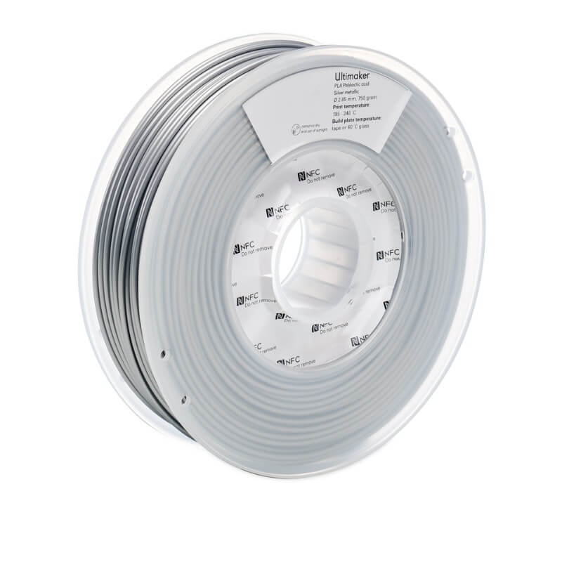 Ultimaker Filament - PLA - Zilver Metallic - 0.75KG
