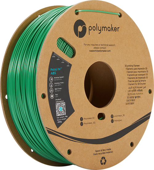 PolyMaker PolyLite Filament - ABS - Groen - 1KG