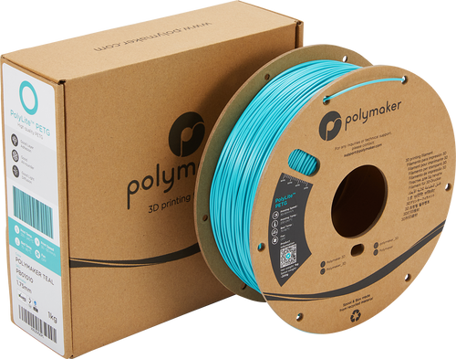 PolyMaker PolyLite Filament - PETG - Groenblauw - 1KG