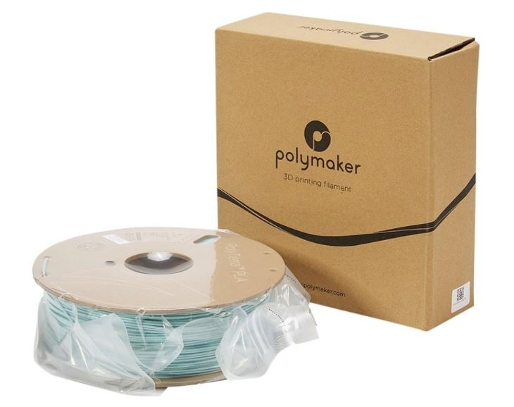 PolyMaker PolyLite PLA-Filament - Marmorgrau - 1kg