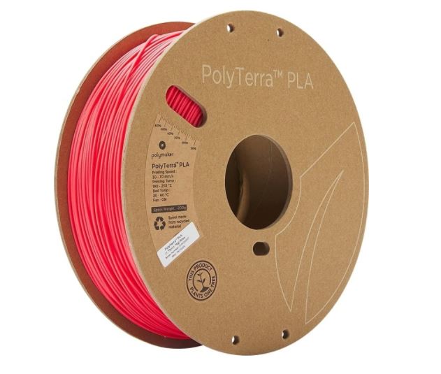 PolyMaker PolyTerra Filament - PLA - Roze - 1KG