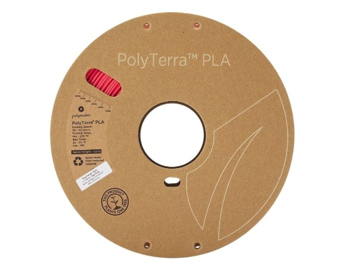 PolyMaker PolyTerra Filament - PLA - Roze - 1KG