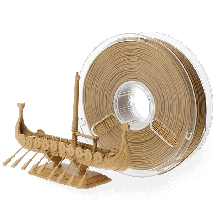 PolyMaker PolyWood Filament - Hout -  0.6KG