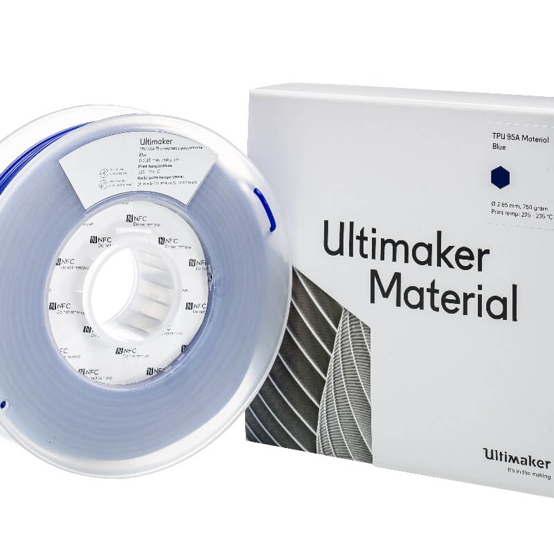 Ultimaker Filament - TPU 95A - Blauw - 0.75KG