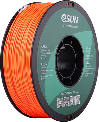 eSUN Filament - ABS+ - Oranje - 1KG