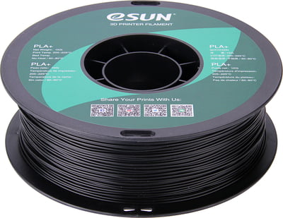 eSUN Filament - PLA+ - Zwart - 1KG