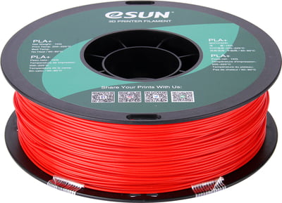 eSUN Filament - PLA+ - Rood -1KG