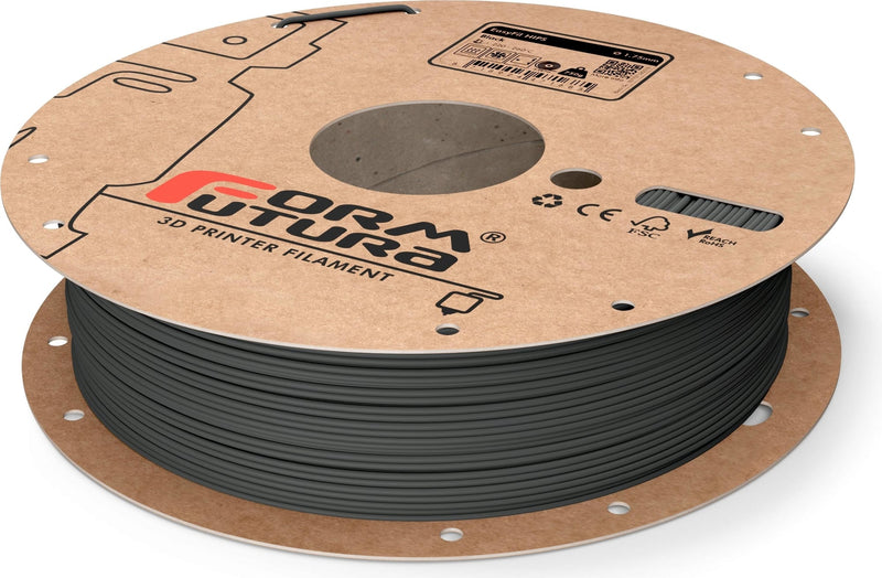 FormFutura EasyFill Filament - HIPS - Black (1.75 mm/ 0.75 kg)