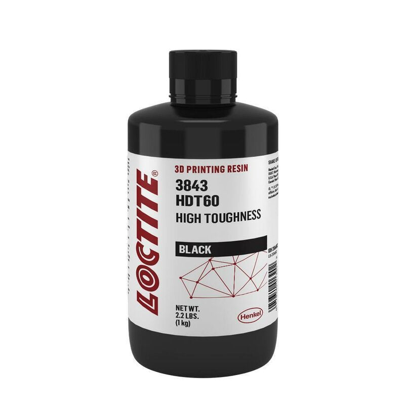 Loctite 3D Resin - 3843 HDT60 High Toughness - Black - 5kg