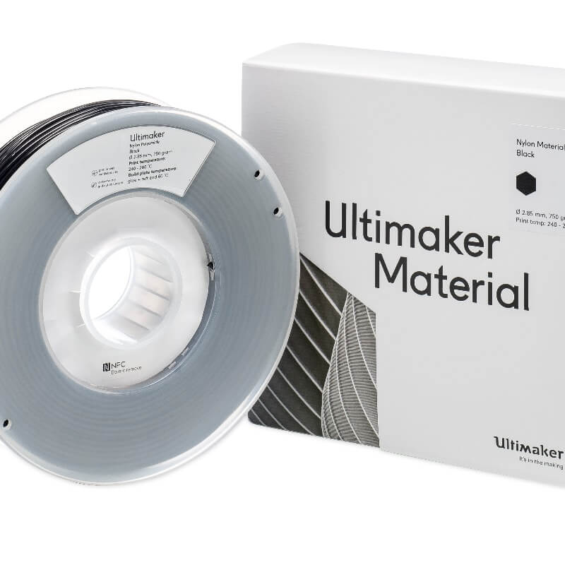 Ultimaker Filament - Nylon - Zwart - 0.75KG