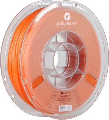 PolyMaker PolyFlex Filament - TPU95 - Oranje - 0.75Kg