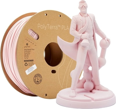 PolyMaker PolyLite PLA-Filament - Candy-Pink - 1kg