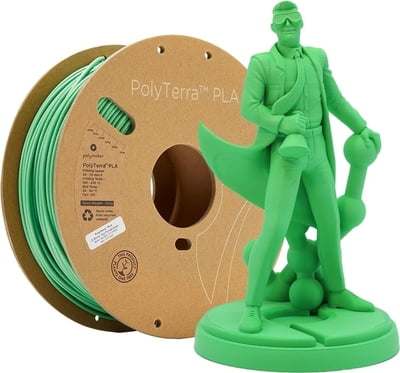 PolyMaker PolyLite PLA-Filament - Waldgrün - 1kg