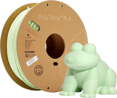 PolyMaker PolyTerra Filament - PLA - Pastel Mint - 1KG