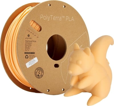 PolyMaker PolyLite PLA-Filament - Aprikosenorange - 1kg