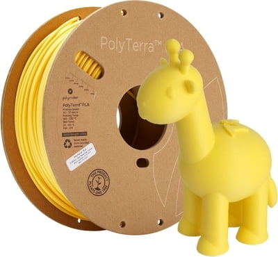 PolyMaker PolyTerra Filament - PLA - Savannah Yellow - 1KG