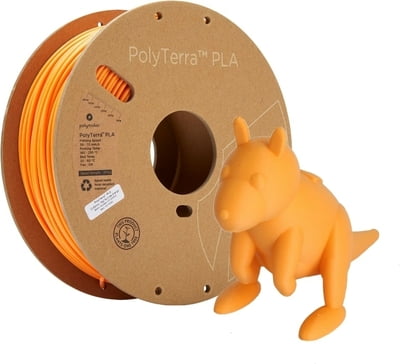 PolyMaker PolyTerra Filament - PLA - Sunrise Orange - 1KG