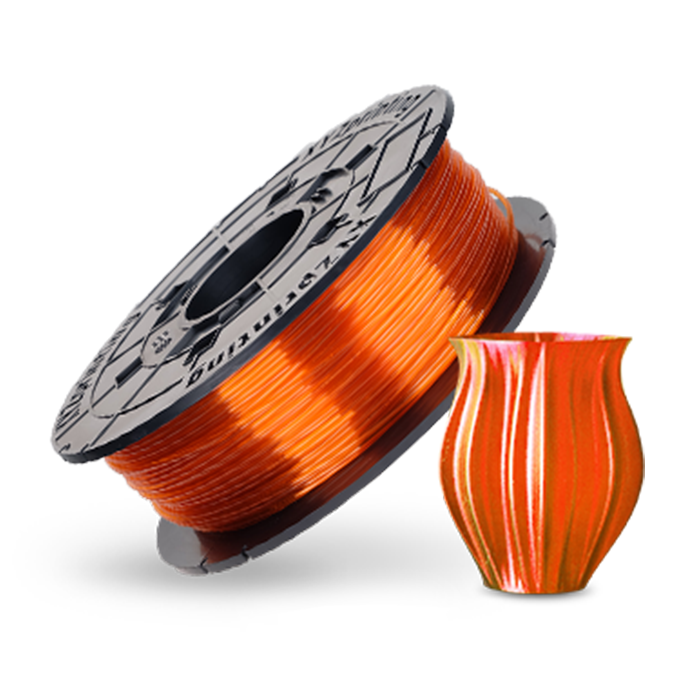 XYZprinting Filament - PETG - Clear Tangerine (1.75 mm; 3 kg)