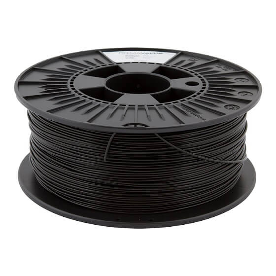 PrimaValue PLA Filament - Schwarz 1kg